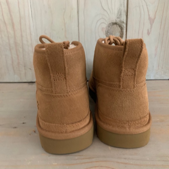 UGG NEUMEL MOC CHESTNUT CHUKKA BOOTS NEW - Picture 4 of 8